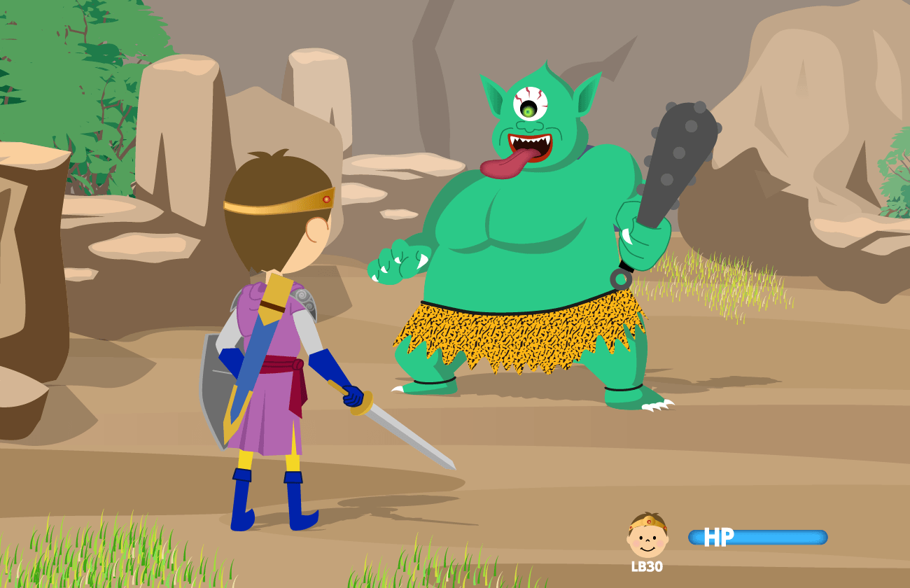 RPGゲームのイラスト